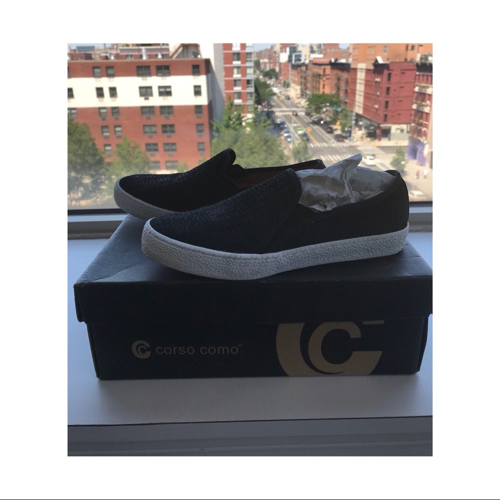 Corso Como Woven Slip On Shoe